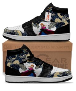 Anna Kanagawa Great Wave J1s Sneakers