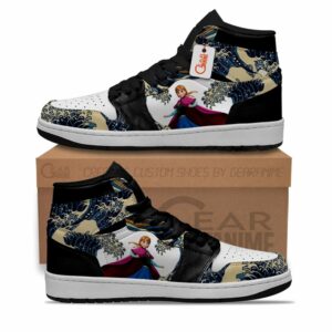 Anna Kanagawa Great Wave J1s Sneakers