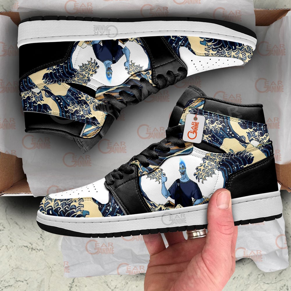 Hades Great Wave J1s Sneakers - Image 2