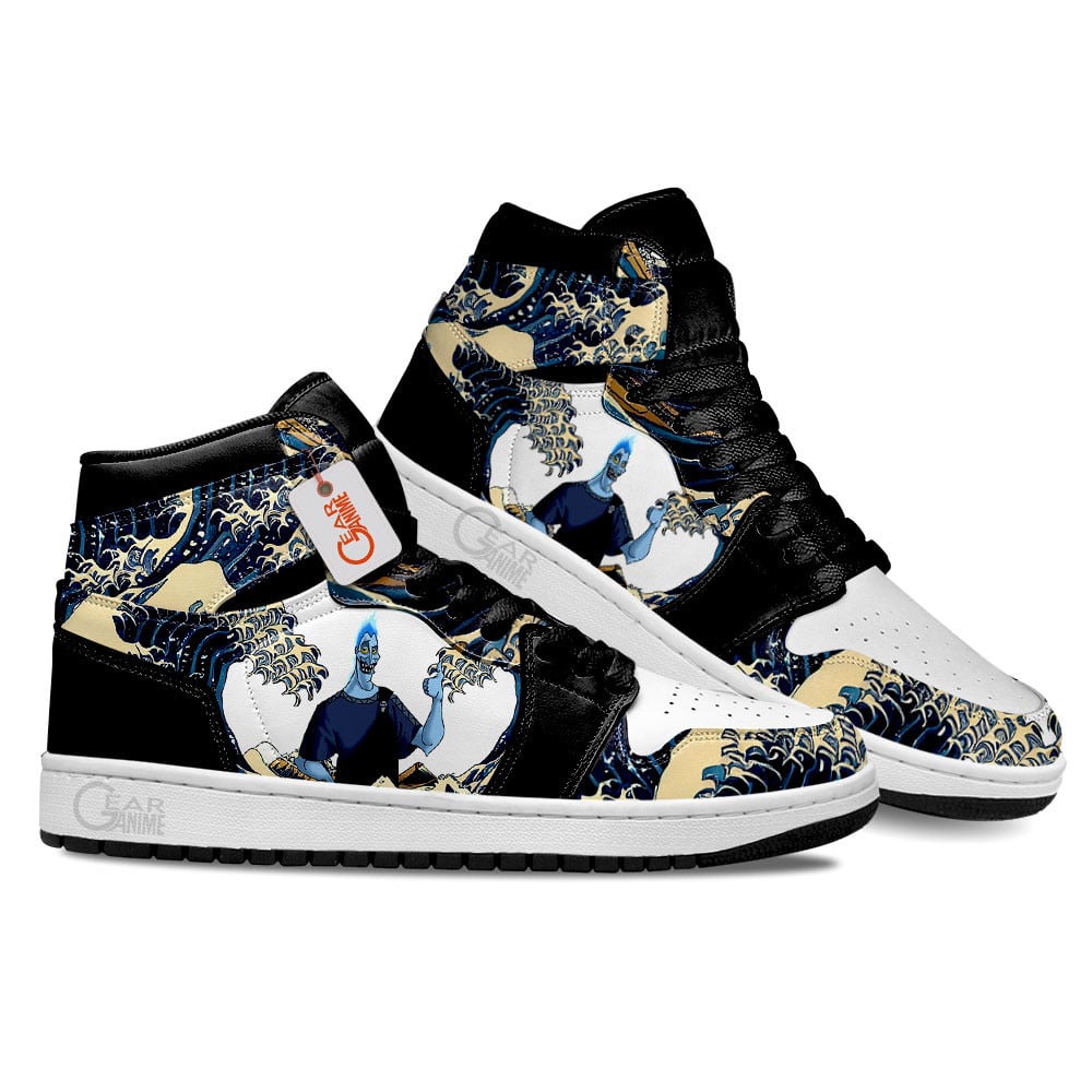Hades Great Wave J1s Sneakers - Image 3