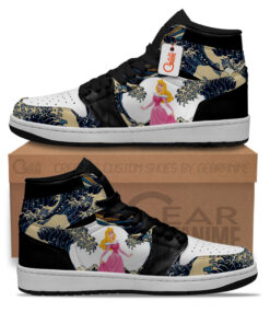 Aurora Kanagawa Great Wave J1s Sneakers