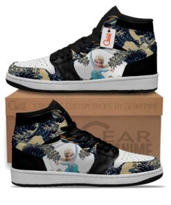 Elsa Kanagawa Great Wave J1s Sneakers