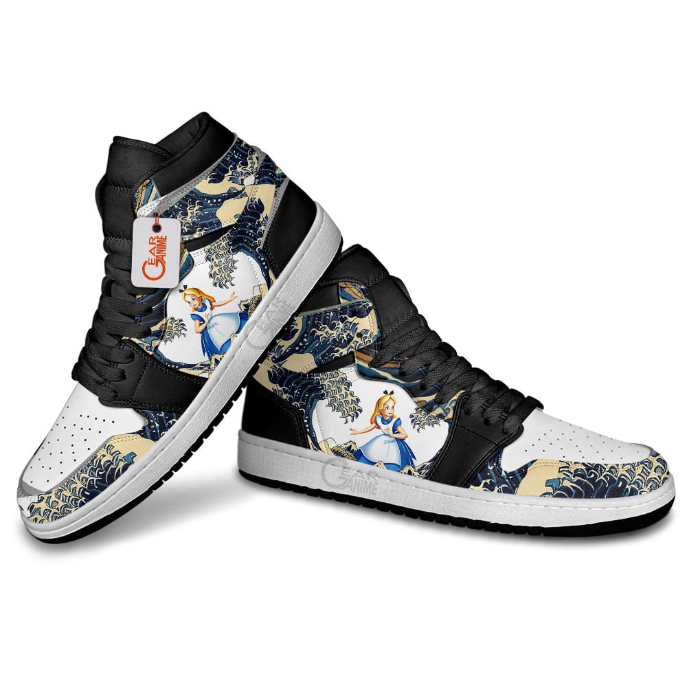Alice Great Wave J1s Sneakers - Image 4