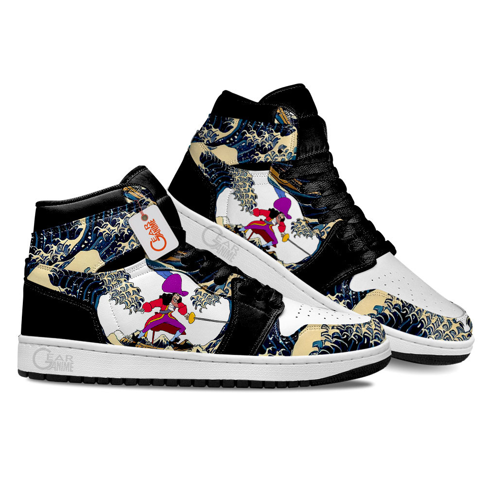 Captain Hook Great Wave J1s Sneakers - Image 3