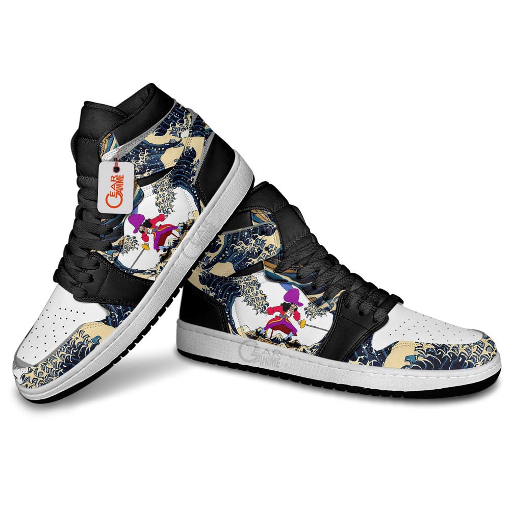 Captain Hook Great Wave J1s Sneakers - Image 4