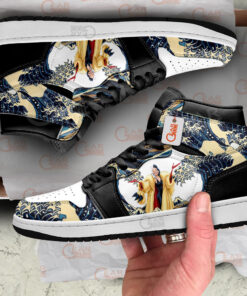 Alternative view of Cruella de Vil Great Wave J1s Sneakers