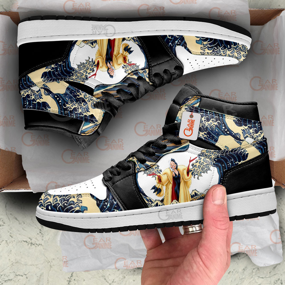 Cruella de Vil Great Wave J1s Sneakers - Image 2