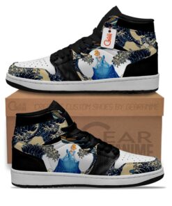 Cinderella Kanagawa Great Wave J1s Sneakers