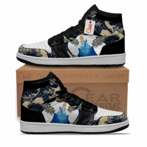 Cinderella Kanagawa Great Wave J1s Sneakers
