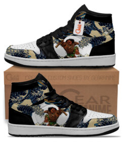 Maui Kanagawa Great Wave J1s Sneakers