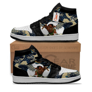 Maui Kanagawa Great Wave J1s Sneakers