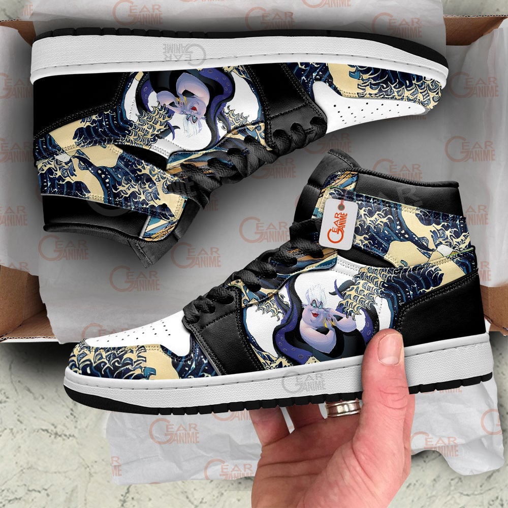 Ursula Kanagawa Great Wave J1s Sneakers - Image 2