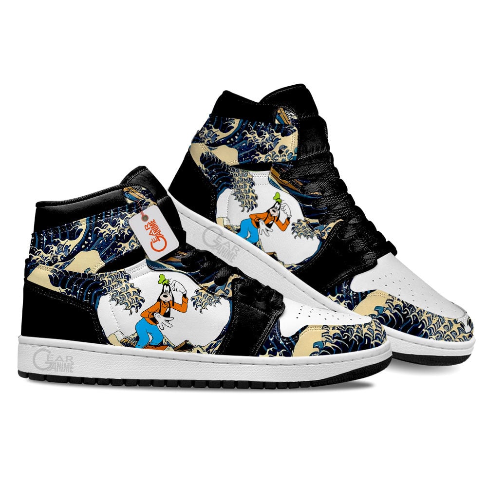 Goofy Kanagawa Great Wave J1s Sneakers - Image 3