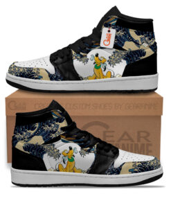 Pluto Kanagawa Great Wave J1s Sneakers