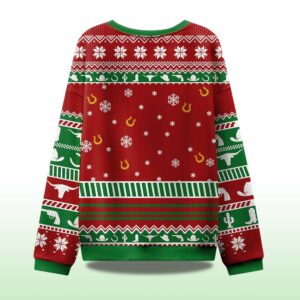 Alternative view of Giddy Up Jingle Horse Ugly Christmas Sweater