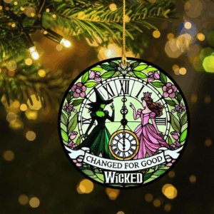 Alternative view of Gifts For Besties Christmas Suncatcher Witchy Ornament 01acxx011224