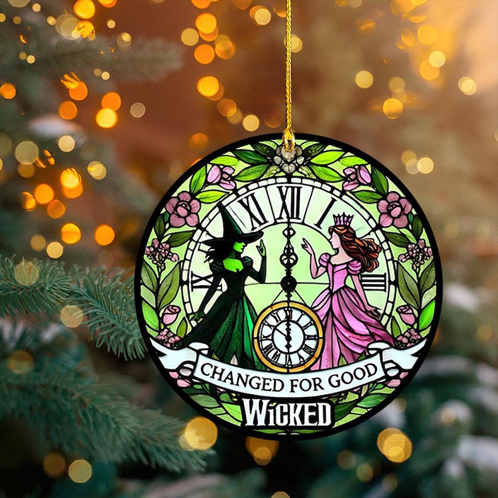 Gifts For Besties Christmas Suncatcher Witchy Ornament 01acxx011224 - Image 4