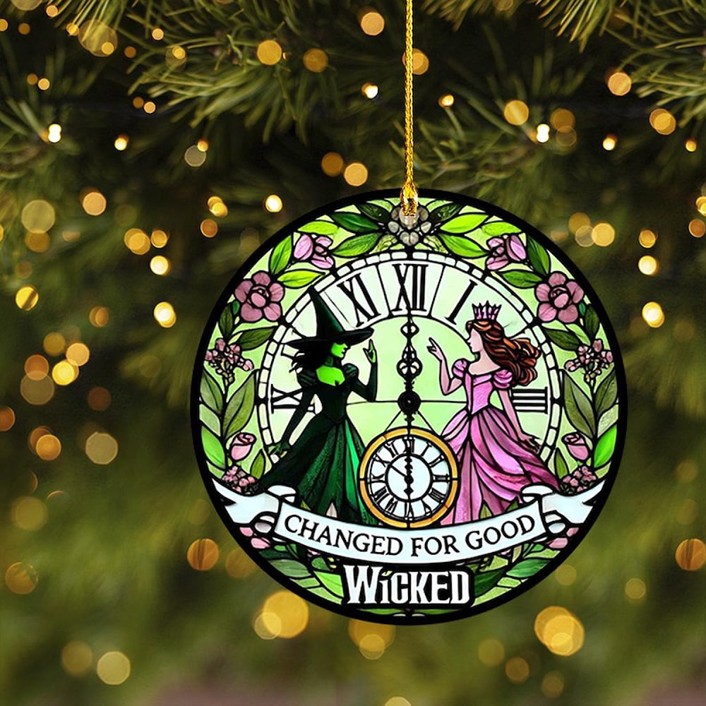 Gifts For Besties Christmas Suncatcher Witchy Ornament 01acxx011224 - Image 3