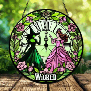 Alternative view of Gifts For Besties Christmas Suncatcher Witchy Ornament 02acxx011224