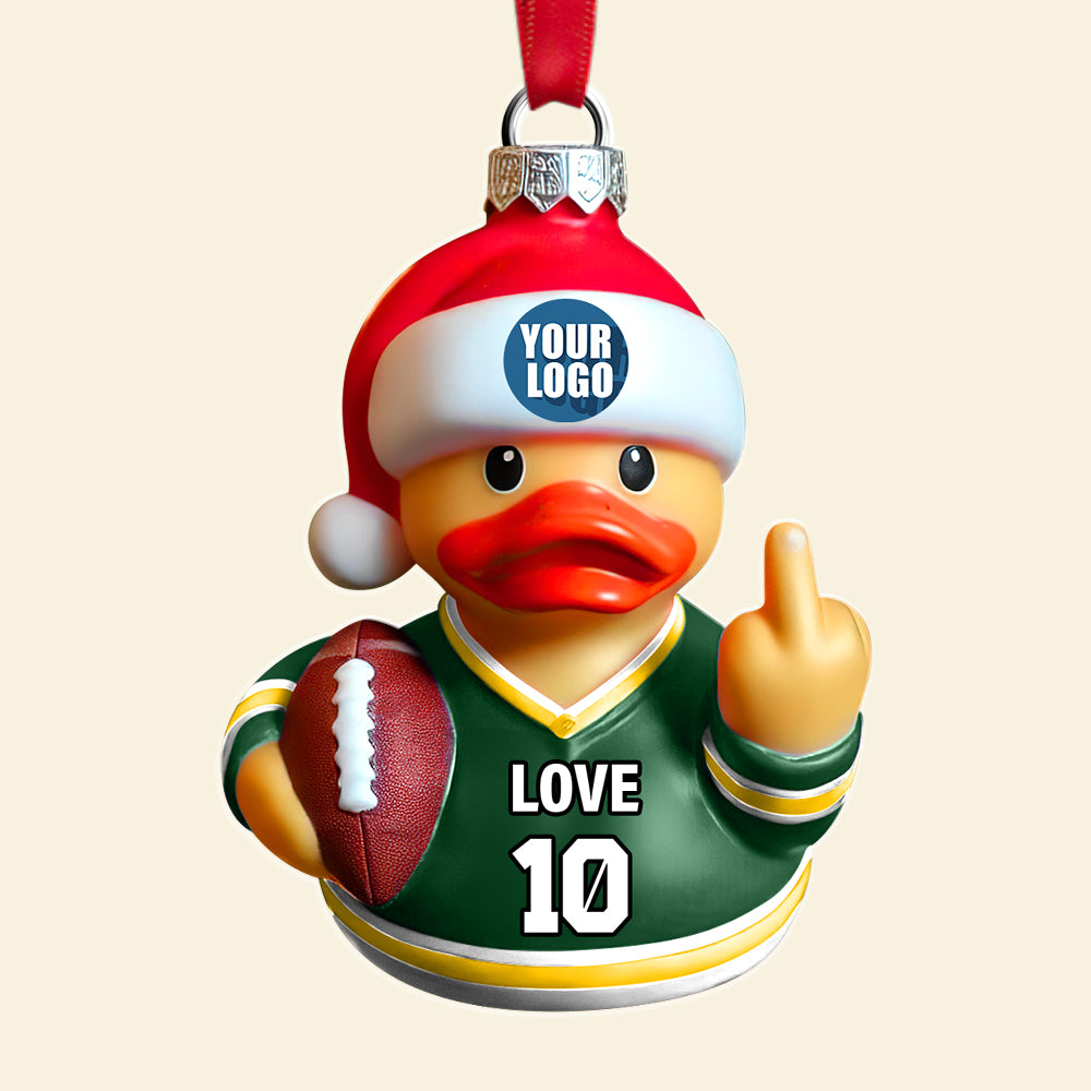 Gifts For Football Lovers Duck Christmas Ornament 02HUDT291124 - Image 5