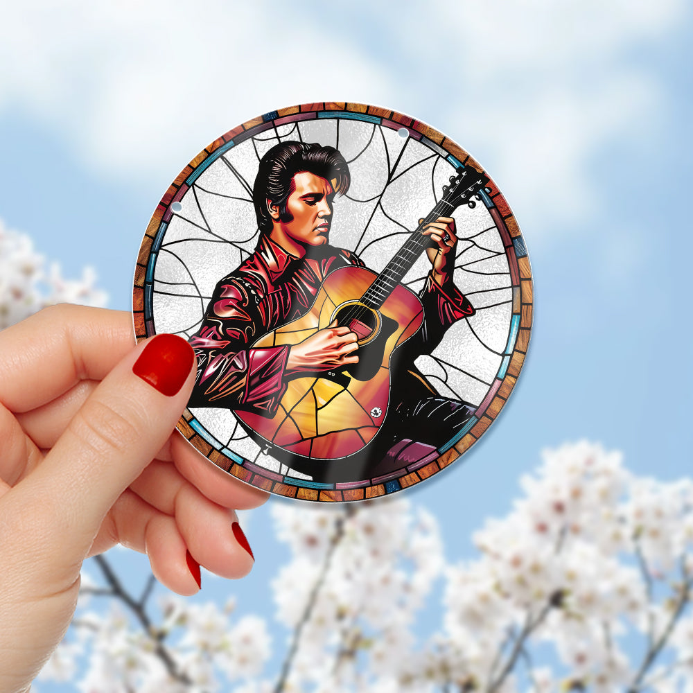 Gifts For Guitarist Suncatcher Ornament 33ACQN240824 - Image 3