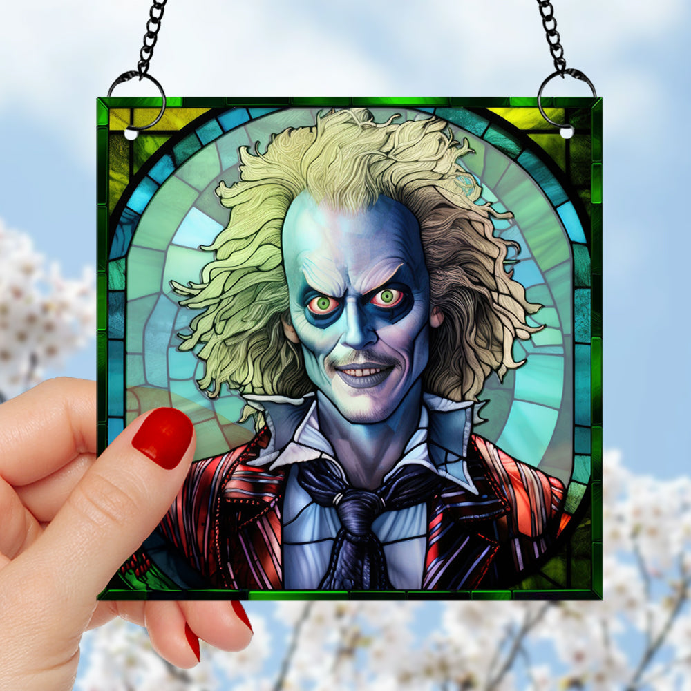 Gifts For Horror Fans, Acrylic Suncatcher Ornament 04HUTN100924 Halloween Horror Movie Gift - Image 3