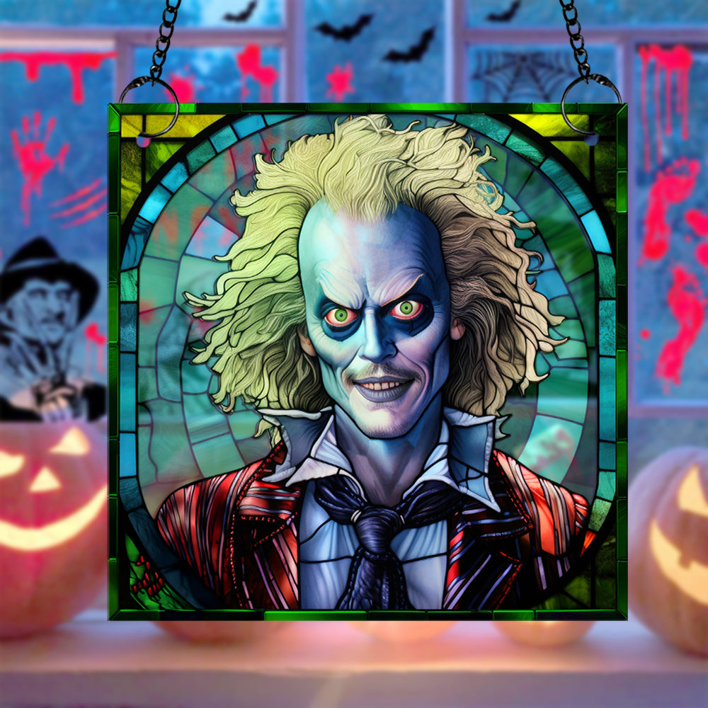 Gifts For Horror Fans, Acrylic Suncatcher Ornament 04HUTN100924 Halloween Horror Movie Gift