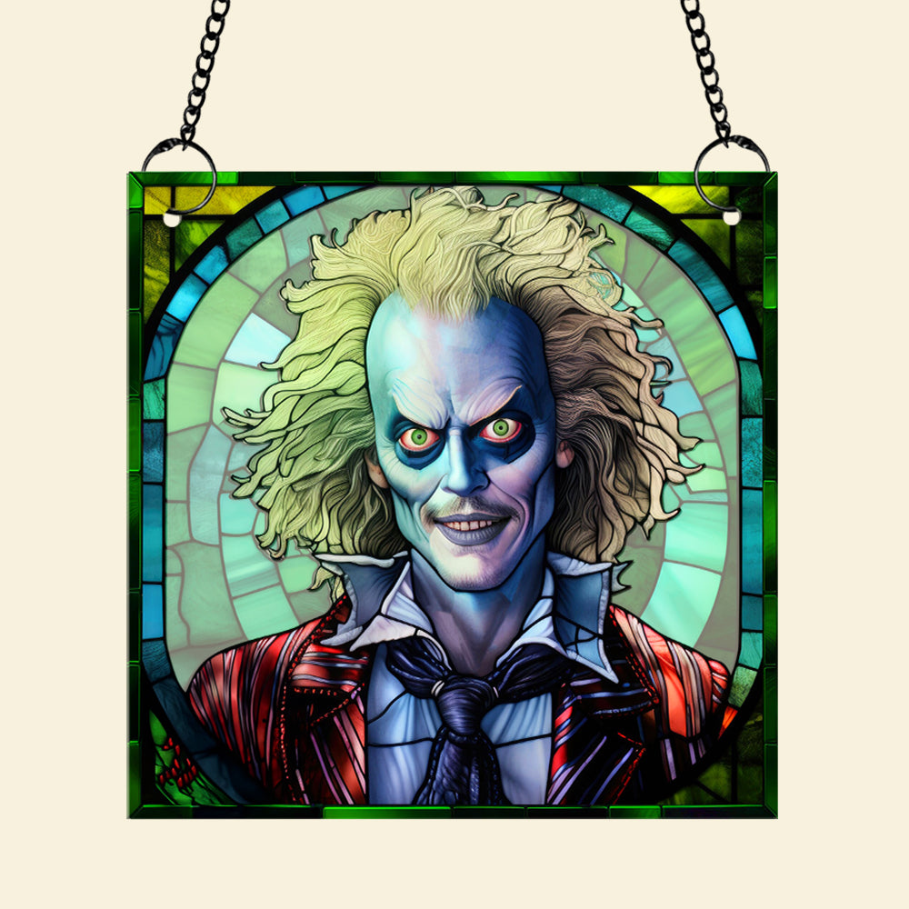 Gifts For Horror Fans, Acrylic Suncatcher Ornament 04HUTN100924 Halloween Horror Movie Gift - Image 4