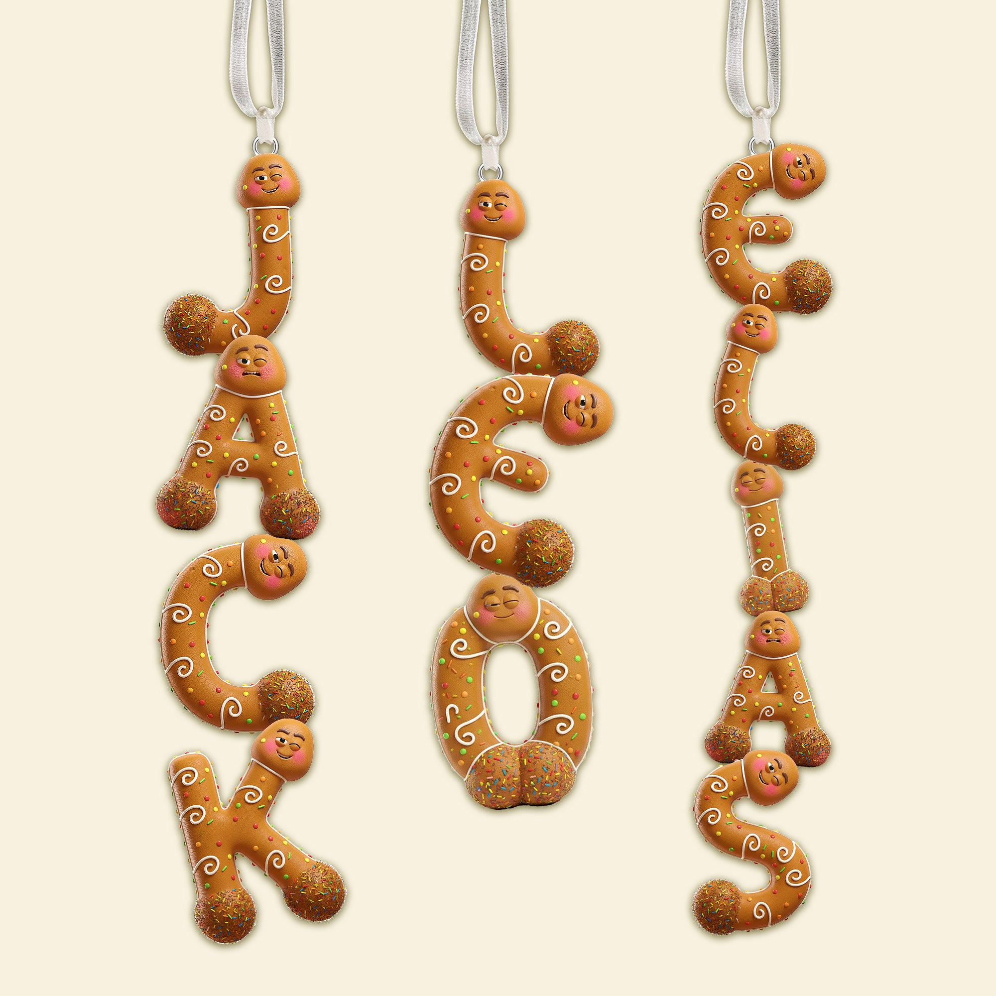 Gingerbread Ornament Tree Personalized Christmas Gifts 01TGMG271025 - Image 3