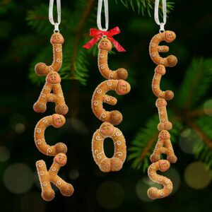 Alternative view of Gingerbread Ornament Tree Personalized Christmas Gifts 01TGMG271025