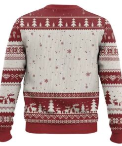 Alternative view of Gingerbread Trump Make Christmas Great Again Ugly Christmas Sweater