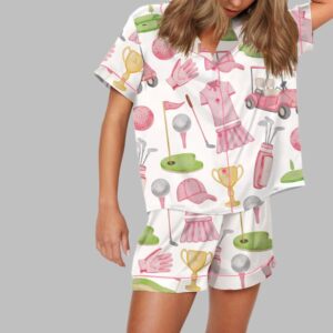 Alternative view of Girly Golf Pajama Set