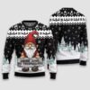 Gnome Zone No Trespassing Ugly Christmas Sweater