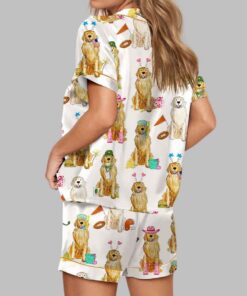 Alternative view of Golden Retriever Role Play Pajama Set