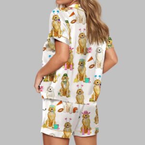 Alternative view of Golden Retriever Role Play Pajama Set