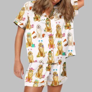 Golden Retriever Role Play Pajama Set