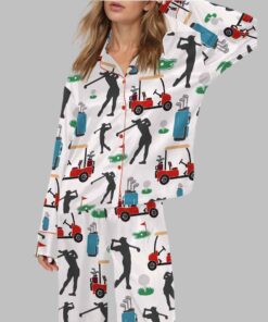 Golf Satin Pajama Set