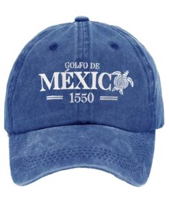 Golfo De Mexico Est 1550 Printed Baseball Cap