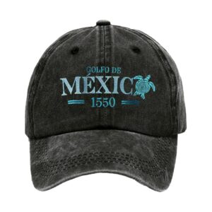 Alternative view of Golfo De Mexico Est 1550 Printed Baseball Cap