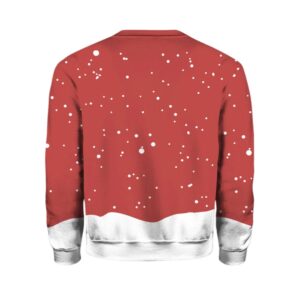 Alternative view of Goose Got Too Silly Ugly Christmas Sweater - Grishko.com