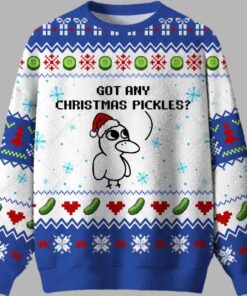 Got Any Christmas Pickles Ugly Christmas Sweater