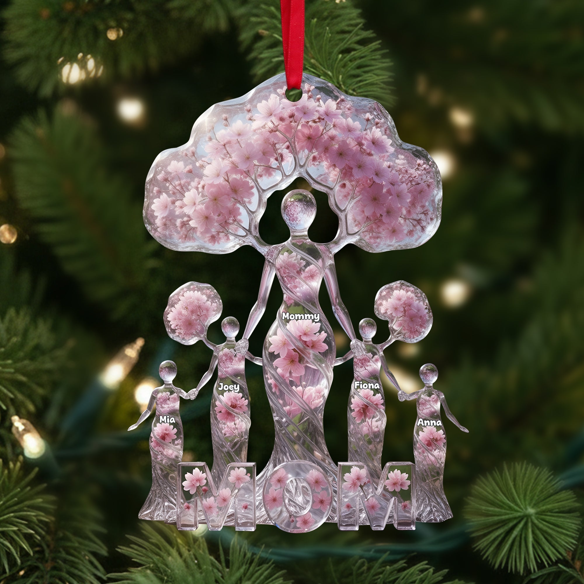 Gracefully Elegant Mom Tree Of Life Ornament, Personalized Gifts For Mom 01qhlu011025 - Image 5