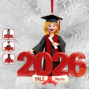 Graduate Ornament - Personalized Gifts For Graduates 03namg291025