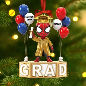 Alternative view of Graduation Christmas Ornament Personalized Gifts For Graduates 04NATI220925