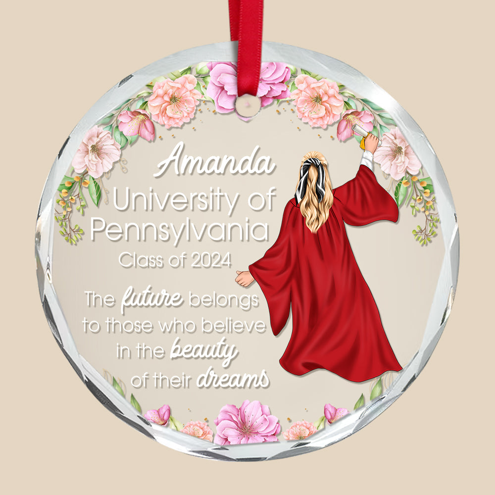 Graduation Ornament - Class Of Years - Personalized Gifts For Daughter, Son - Image 4