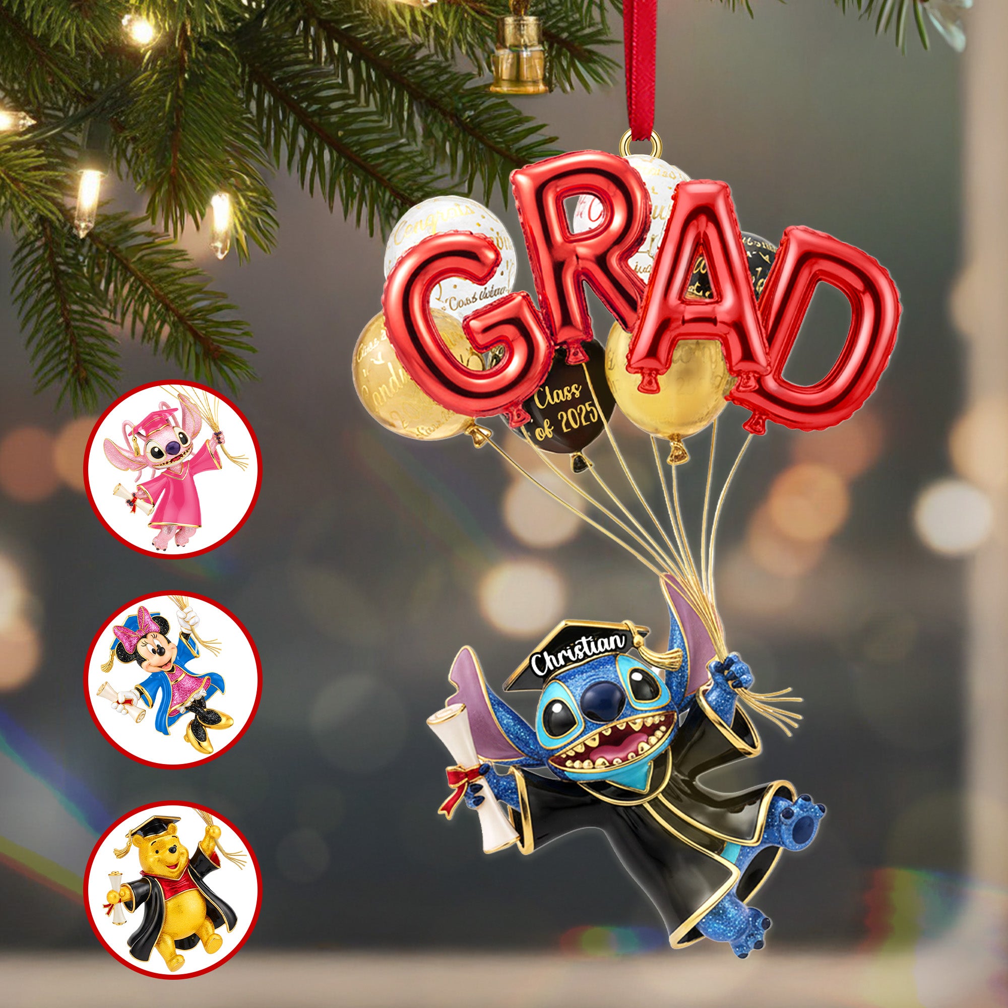 Graduation Ornament - Personalized Gifts For Graduation Christmas Ornament 01NAMG250925