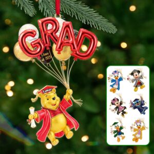 Alternative view of Graduation Ornament - Personalized Gifts For Graduation Christmas Ornament 01NAMG250925