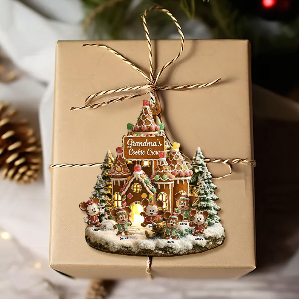Grandma's Cookie Crew Ornament - Personalized Gifts For Grandma 02tgti160925 - Image 4