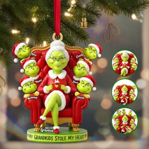 Alternative view of Grandparents’ Pride & Joy Ornament - Personalized Christmas Gift For Grandparents 04HUMG170925