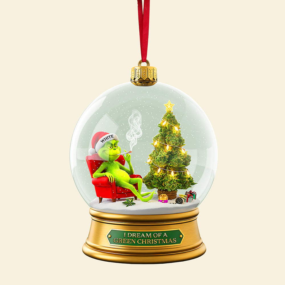 Green Chill Monster Ornament - Personalized Gifts For Herb Lovers 02tota120825 - Image 4